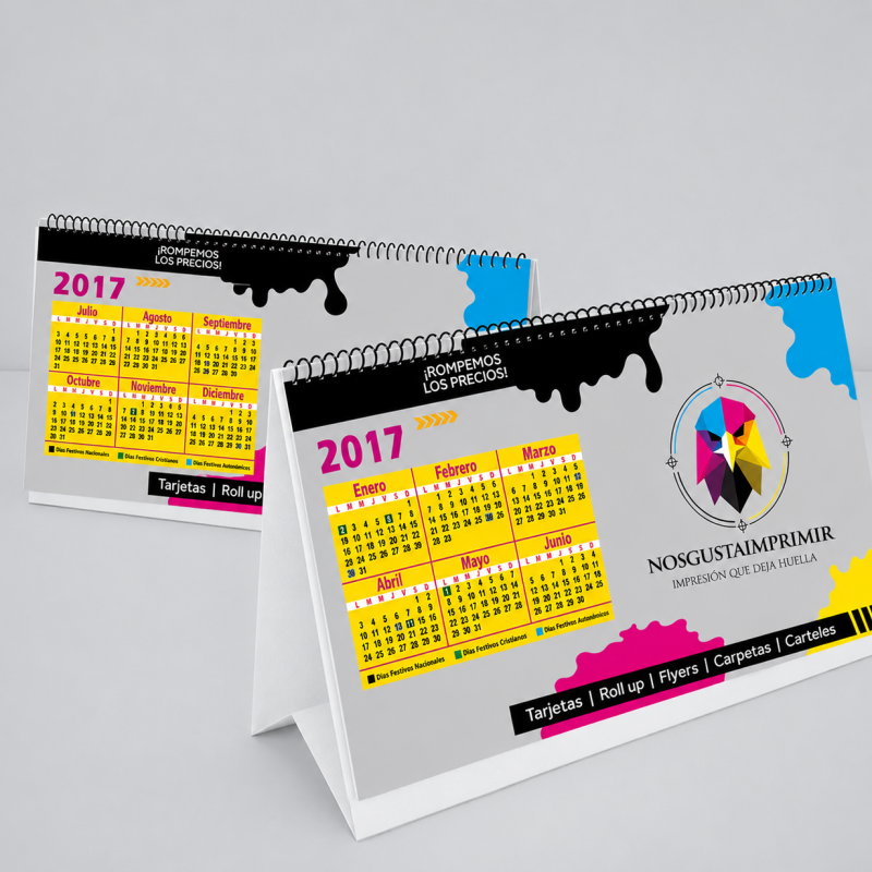 1.000 Calendarios de Mesa