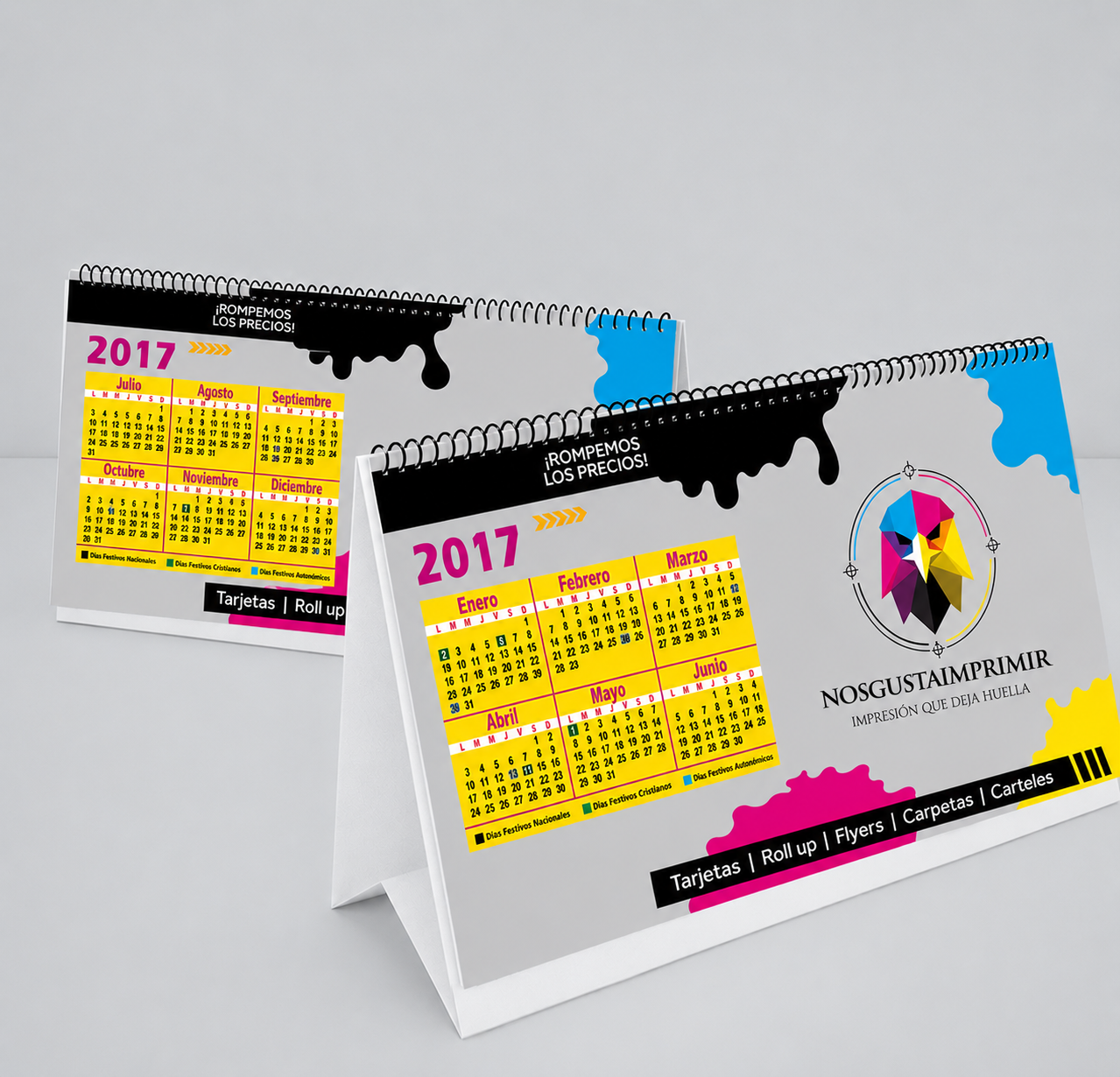 1.000 Calendarios de Mesa