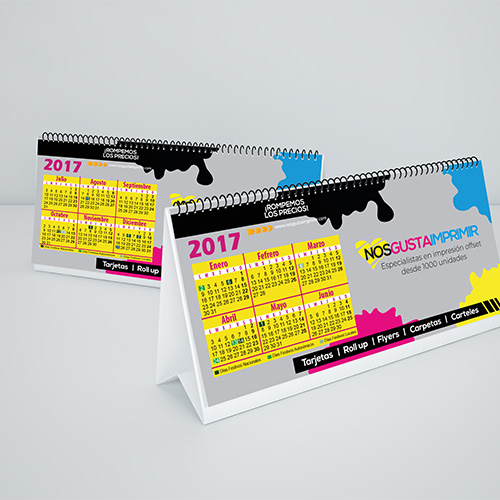 1000 Calendarios de Mesa