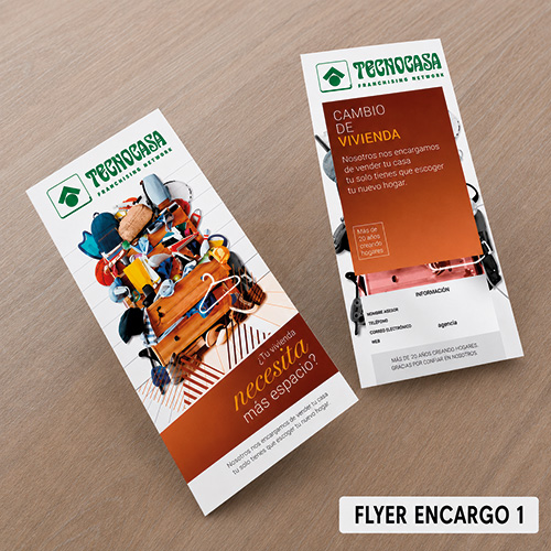Flyer DL Tecnocasa 135 grms - Imagen 4