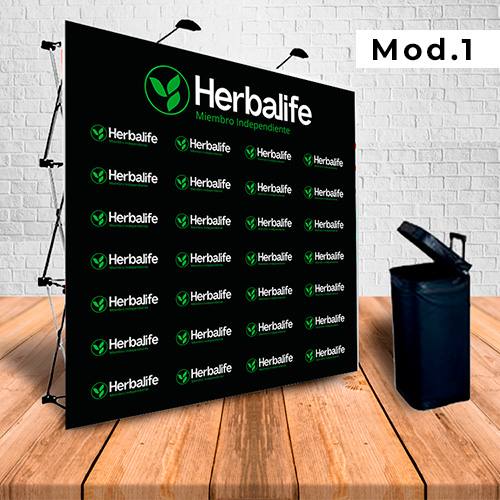 Photocall 219x219cm Herbalife