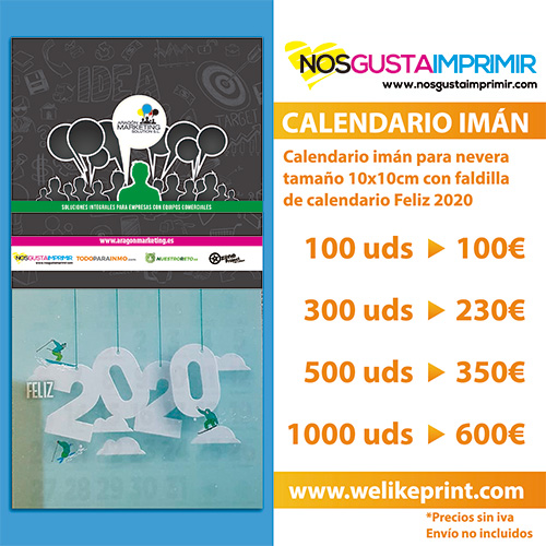 Calendario Imán